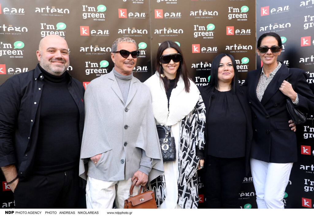 Read more about the article Many beloved showbiz personalities, visited the exclusive hair studio “Artego Hellas” at Piraeus as part of the ‘green’ seminar – workshop “Vegan Colour & Treatment “ !