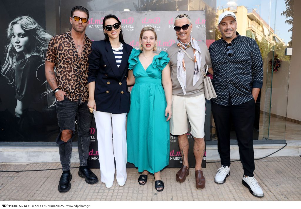 Read more about the article Συνάντηση αγαπημένων προσώπων της showbiz στο New Season Summer Party του κομμωτηρίου “d.mD Hairstyle”!